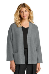 Mercer+Mettle® Women's Open Cardi - Gusty Grey Heather - XS